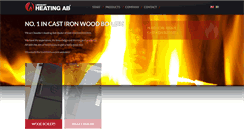Desktop Screenshot of lindquistheating.com